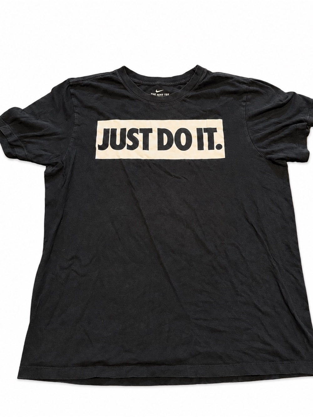 Nike Just Do It Graphic Tee Black Size Large